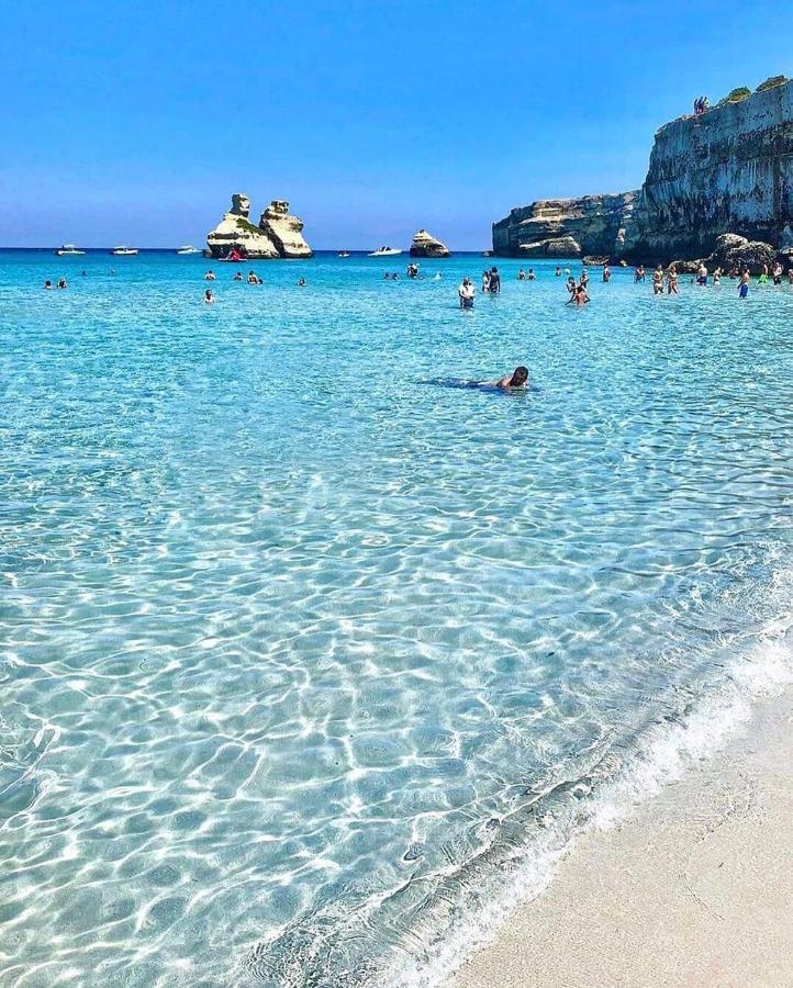 فيلا Torre Dell'Orso Centro - Villino Vista Mare Con Ampio Giardino المظهر الخارجي الصورة
